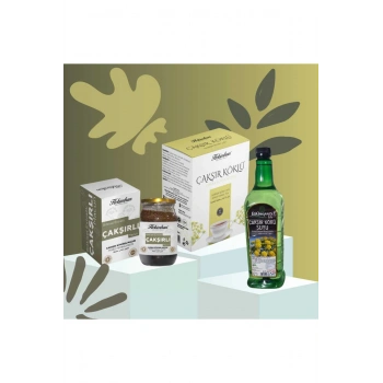 Çakşır Macunu 480 gr Çakşır suyu 1 litre Çakşır köklü çay 40lı