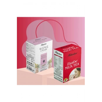 Bebek Uyku Seti Rezeneli Bebek Çayı ve Milk Tea Emziren Anne Süt Çayı