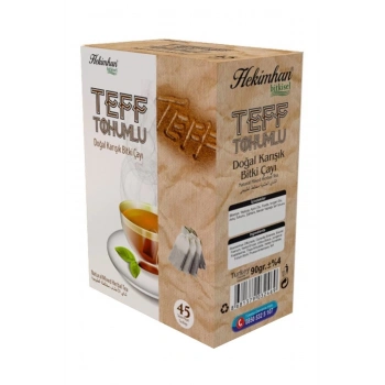 Teff Tohumlu Çay 45li Süzen Poşet 2 Adet