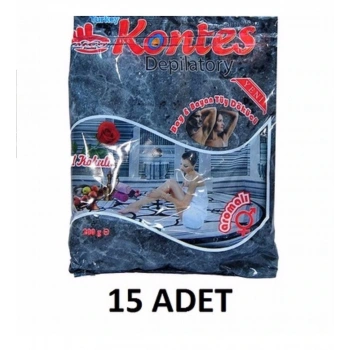 Prenses Gül Kokulu Tüy Dökücü Hamam Otu Tozu 150Gr X 15 Adet