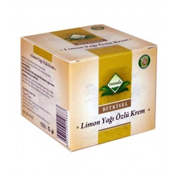 Themra Limon Yağı Özlü Kremi 50cc Bitkisel Doğal Limonlu Yağlı