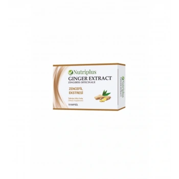 Nutriplus Nutriplus Zencefil Ekstresi - 10 Kapsül