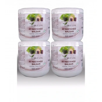 Umut Şifa At Kestanesi Masaj Kremi 4 Adet