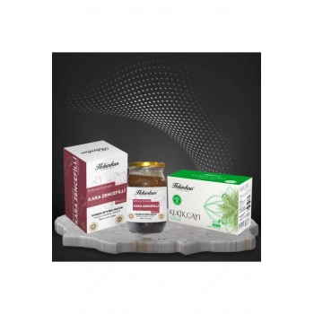 Hekimhan Bitkisel Kara Zencefilli Macun + Kekik Çayı