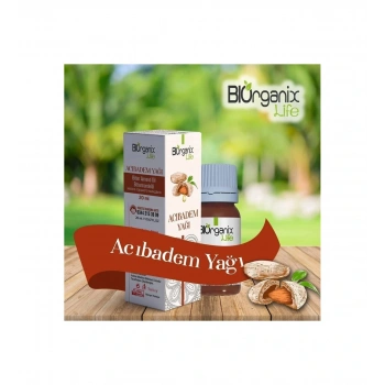 Biorganix Life Organik Acıbadem Yağı 20 Ml Şişede