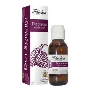 Hekimhan Bitkisel Karadut Şurubu 50 Ml