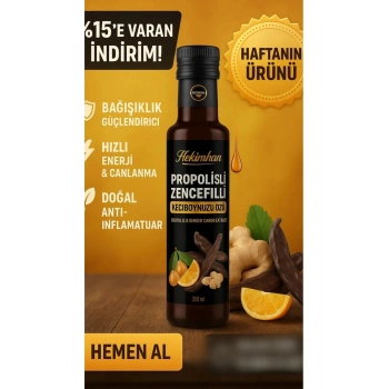 Propolisli Zencefilli Keçiboynuzu 350 ml