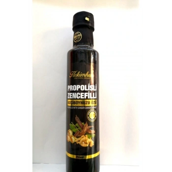 HEKİMHAN BİTKİSEL ŞİFALI BİTKİLER DÜNYASI Propolisli Zencefilli Keçi Boynuzu Özü 350 Gr