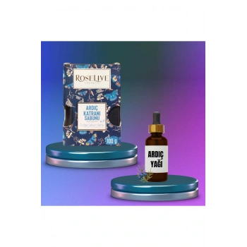 Roselive Ardıç Katranı Sabunu 100 Gr + Ardıç Yağı ( Sağlıklı Saçlar İçin )