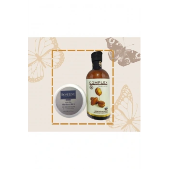 Argan özlü krem + Argan özlü şampuan