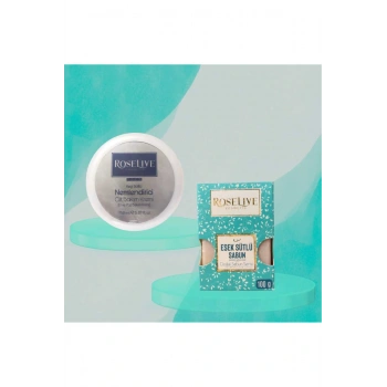 Keçi Sütlü Nemlendirici Krem 150 ml + Eşek Sütlü Sabun 100 gr ( İpeksi Cilt İçin )