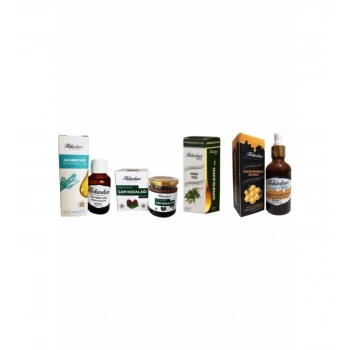 Hekimhan Udi Hindi Yağı +Kekik Yağı+ Çam Kozalağı Macunu+ Propolis