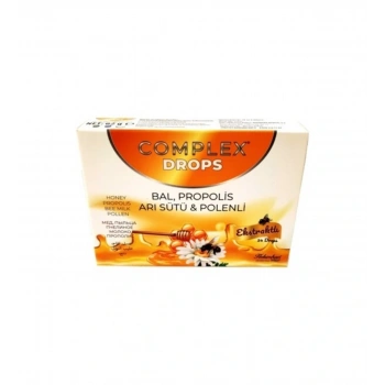 Hekimhan Bal- Propolis- Arı Sütü & Polenli Drops
