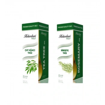 Çare Burada Çay Ağacı Yağı 20 ml ve Biberiye Yağı 20 ml