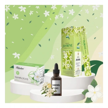 Yasemin Çayı 20 li + Yağı 20 ml + Tütsü 20 çubuk