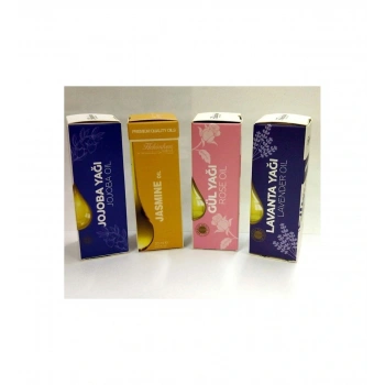 Yasemin Yağı 20ml - Gül Yağı 20 Ml - Lavanta Yağı 20 Ml - Jojoba Yağı 20 Ml
