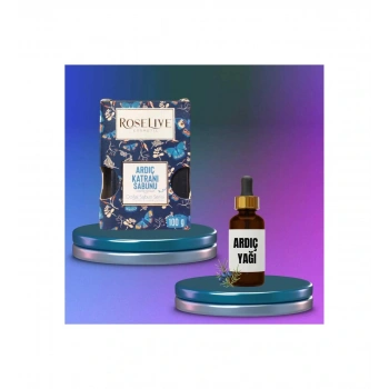 Ardıç Katranı Sabunu 100 gr + Ardıç Yağı ( Sağlıklı Saçlar Için )