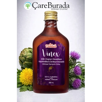 ÇareBurada EDK Enginar Devedikeni Karahindiba Sirke 200 ml