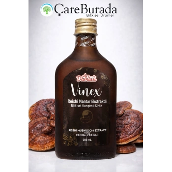 ÇareBurada Reishi Mantar Ekstraktlı Sirke 200 ml