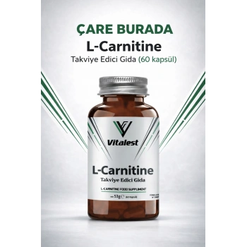 L-Carnitine Takviye Edici Gıda Kapsül  (60 Kapsül)