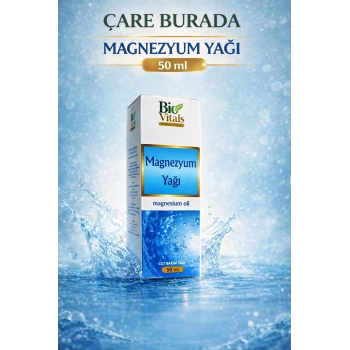 Magnezyum Yağı 50 Ml (Cilt Bakım Yağı)