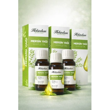ÇareBurada Mersin Yağı 20 ml.  3 Adet