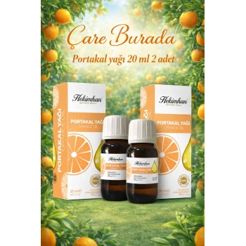 ÇareBurada Portakal Yağı 20 ml 2 Adet