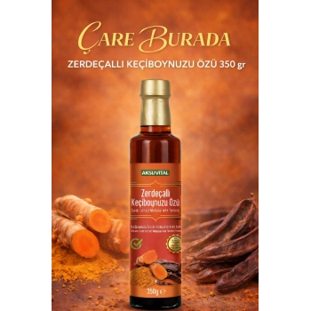 Zerdeçallı Keçiboynuzu Özü 350 Gr (Şeker & Koruyucu ve Renklendirici İçermez)