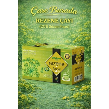 Rezene Bitki Çayı (20Li Süzen Poşet)