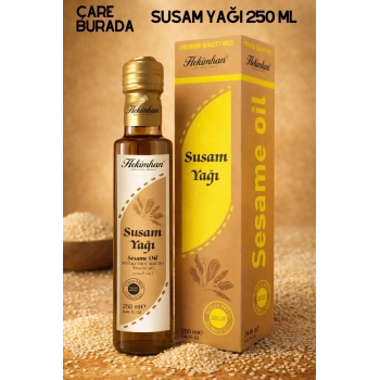 Hekimhan - Susam Yağı 250 Ml (Soğuk Sıkım)