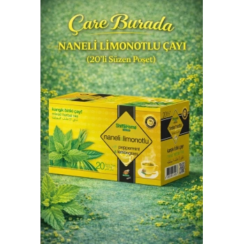 Naneli & Limonotlu Çay (20 Süzen Poşet)