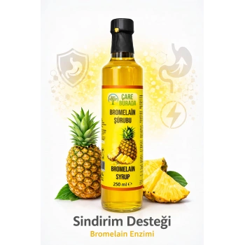 ÇareBurada Bromelain Şurubu 250 ml