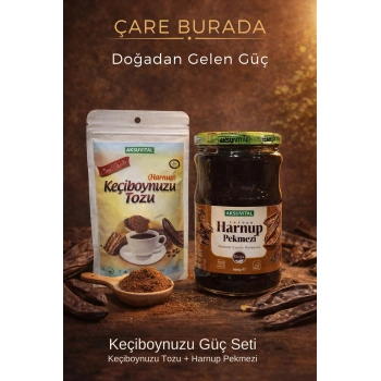 ÇareBurada Vital Keçi Boynuzu Tozu +Harnup Pekmezi 800 g