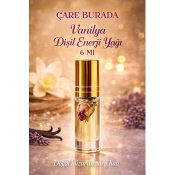 Vanilya Dişil Enerji Yağı 6 ml