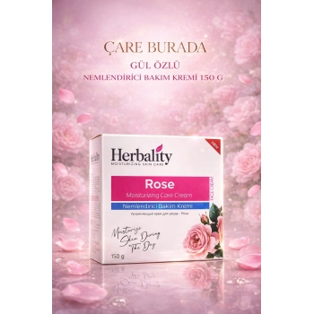 Gül Özlü Nemlendirici Yüz Bakım Kremi 150 Ml