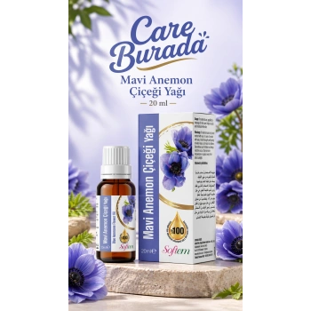 Mavi Anemon Çiçeği Yağı (20 Ml)