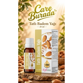 Tatlı Badem Yağı (20 Ml)
