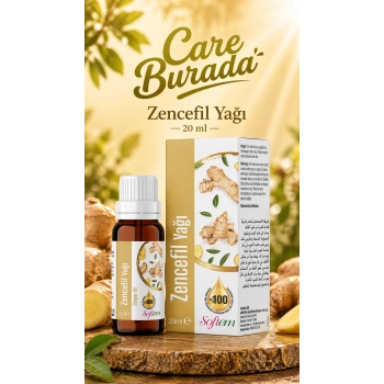Zencefil Yağı 20 Ml