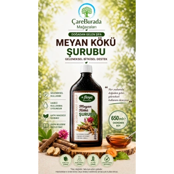 ÇareBurada Meyan Kökü Şurubu 650 ml