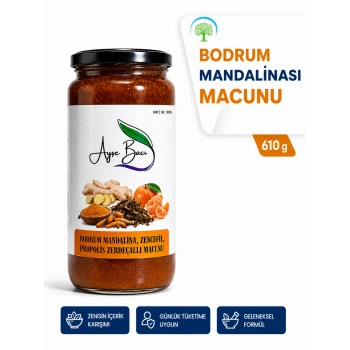 ÇareBurada Bodrum Mandalinası Macunu 610 g - Zencefil, Propolis ve zerdeçal İçeren Karışım