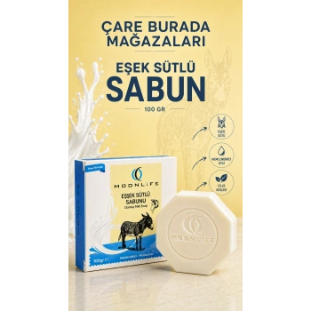 Moonlife - Eşek Sütlü Sabun 100 Gr (Nemlendirici Etkili)