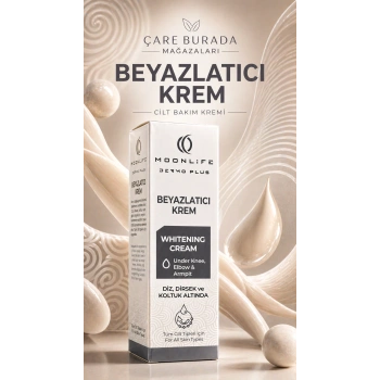 Moonlife - Beyazlatmaya Yardımcı Krem 100 Ml (Diz & Dirsek & Koltukaltı)