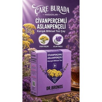 Dr. Bronos - Civanperçemli & Aslanpençeli 30lu Stick Çay