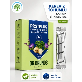 ÇareBurada | Dr. Bronos PRST Kereviz Tohumlu Karışık Bitkisel Toz 30 Stick