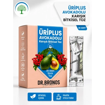 ÇareBurada | Dr. Bronos ÜRİPlus Avokadolu Karışık Bitkisel Toz 30 Stick