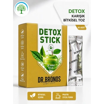 ÇareBurada | Dr. Bronos Detoks Karışık Bitkisel Toz 30 Stick