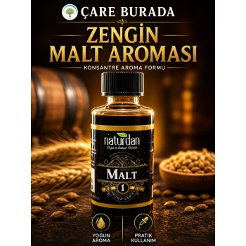 ÇareBurada Malt 1 Aroması Yoğun Formül Aroma Verici 50 ml