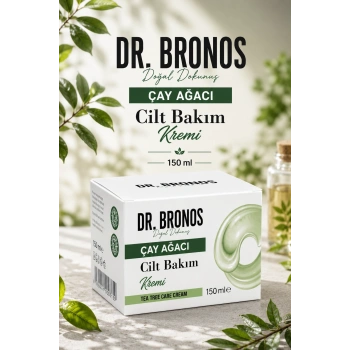 Dr. Bronos - Çay Ağacı Cilt Bakım Kremi 150 Ml