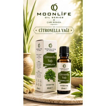 Moonlife - Citronella Yağı 20 Ml