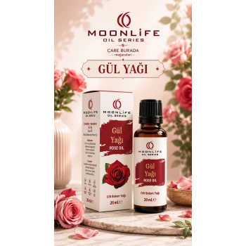 Moonlife - Gül Yağı 20 Ml